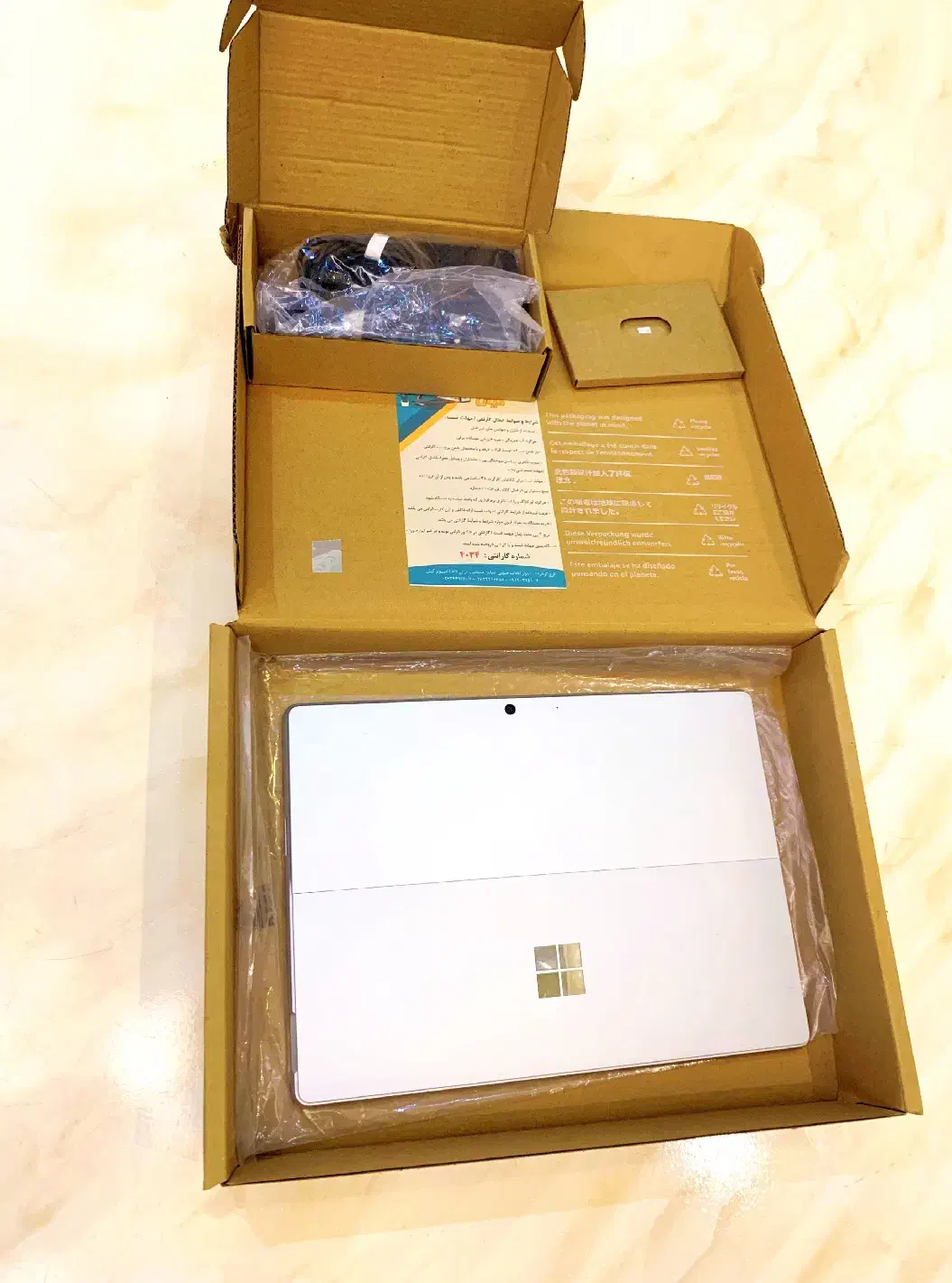 Surface pro 9 i7-32-1tb سرفیس اپن باکس|رایانه همراه|تهران, وردآورد|دیوار