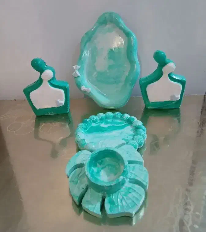 استند اسمی بخور سوز دسته گل حنا|صنایع دستی و سایر لوازم تزئینی|سراوان, |دیوار