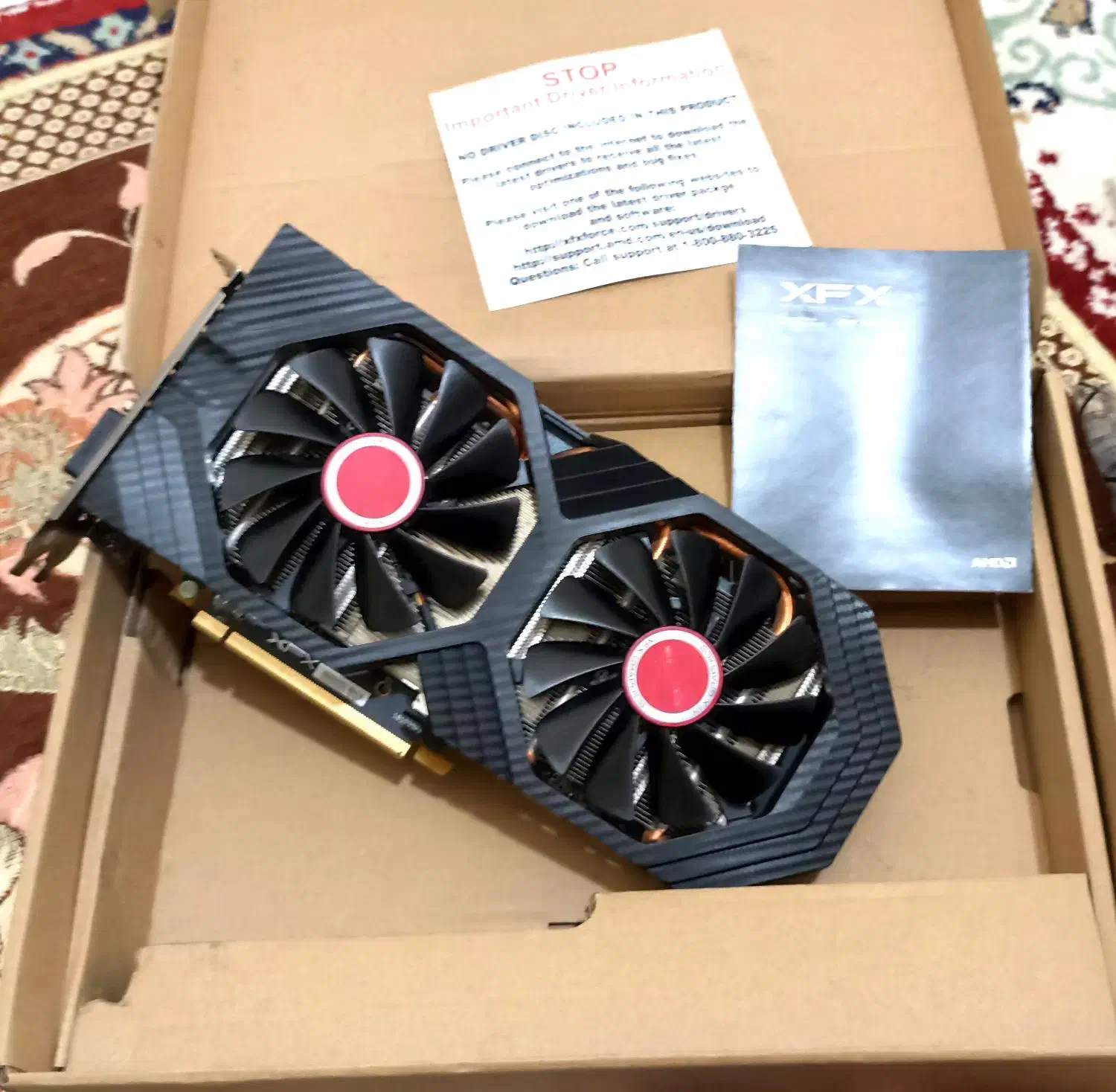 کارت گرافیکRX580|قطعات و لوازم جانبی رایانه|پرند, فاز ۵|دیوار