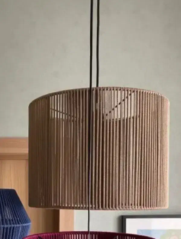 انواع لوستر رافیا|لوستر و چراغ آویز|قائم‌شهر, |دیوار