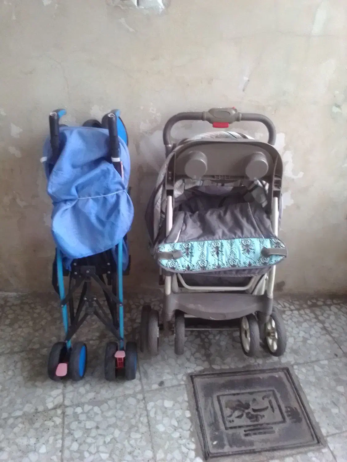 دو عدد کالسکه|کالسکه و لوازم جانبی|رشت, آب و برق|دیوار