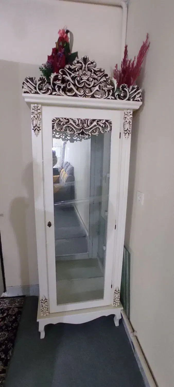 بوفه چوبی|بوفه، ویترین، کنسول|ماهدشت, |دیوار