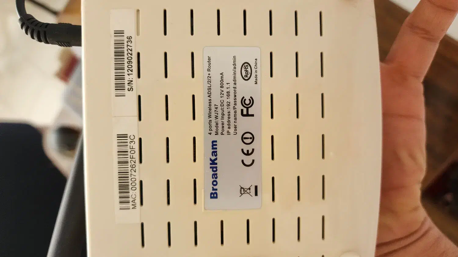 مودم وای فای broadKam|مودم و تجهیزات شبکه|مشهد, هفت تیر (حافظ)|دیوار