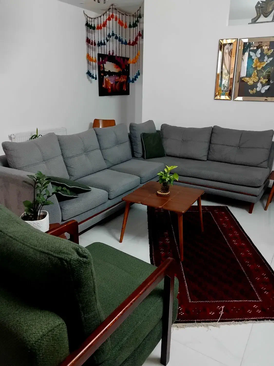 مبل ال|مبلمان خانگی و میز عسلی|مشهد, تربیت (صدف)|دیوار