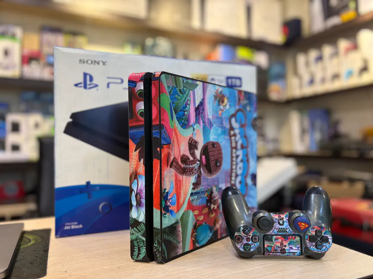 Ps4 slim 1 tera کپی خوربا ۲۰بازی و گارانتی و اقساط|کنسول، بازی ویدئویی و آنلاین|رشت, استادسرا|دیوار