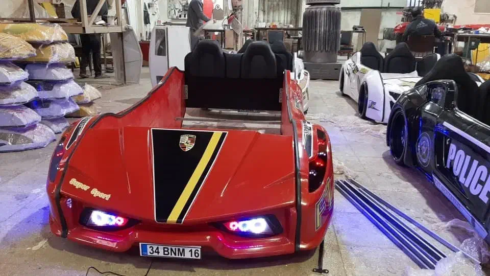 سرویس خواب ماشین پورشه ، تخت ماشینی نوجوان پسرانه|تخت و سرویس خواب|تهران, سعادتآباد|دیوار