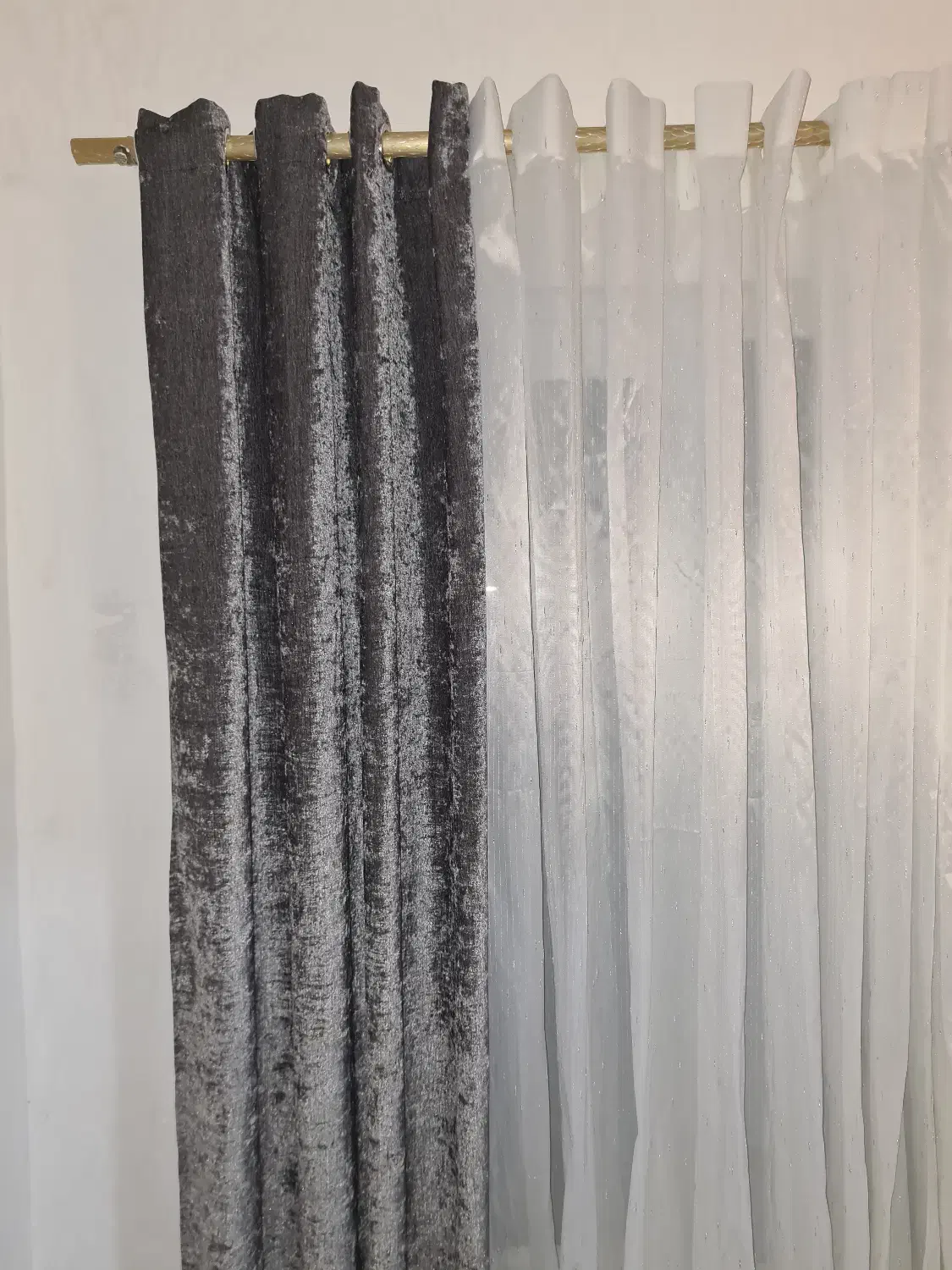 پارچه حریر کتان شاین ودکور مخمل شانل پانچ|لباس|لاهیجان, کوی آزادگان|دیوار