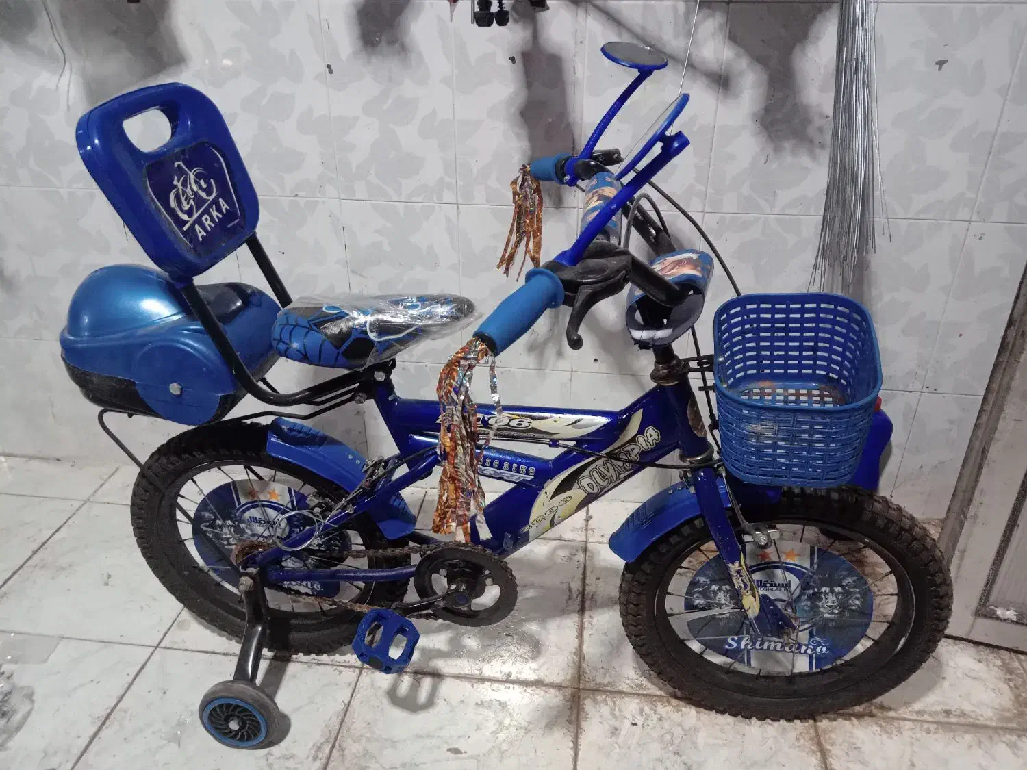 ۱۶ پسرونه ابی|دوچرخه، اسکیت، اسکوتر|شیراز, بهارستان|دیوار