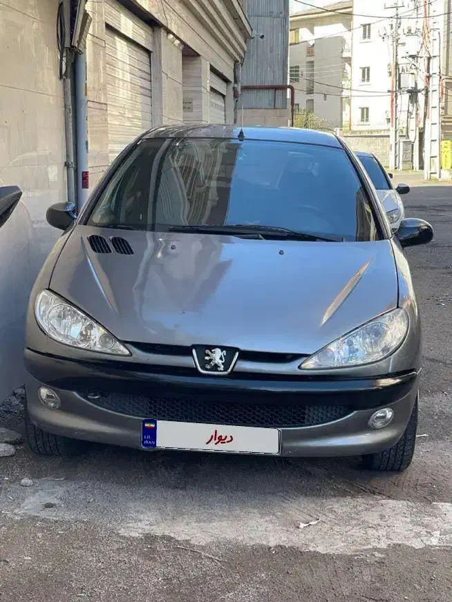 ۲۰۶تیپ۲|خودرو سواری و وانت|رشت, معلم|دیوار