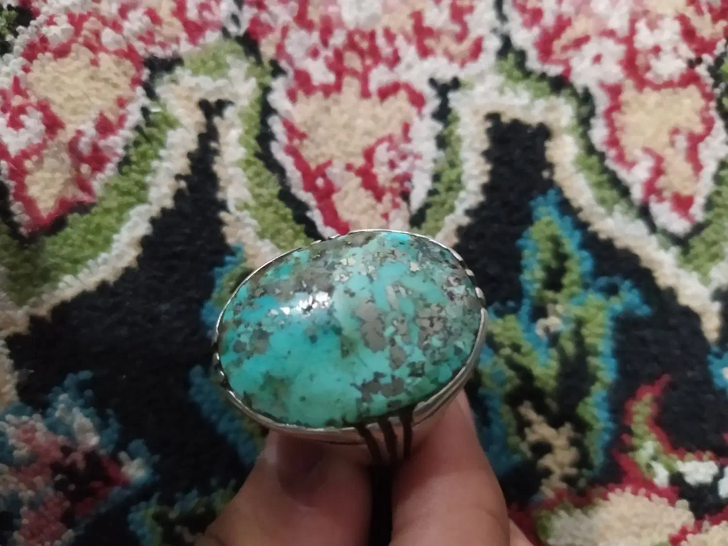 انگشتر فیروزه نیشابور|جواهرات|جیرفت, |دیوار