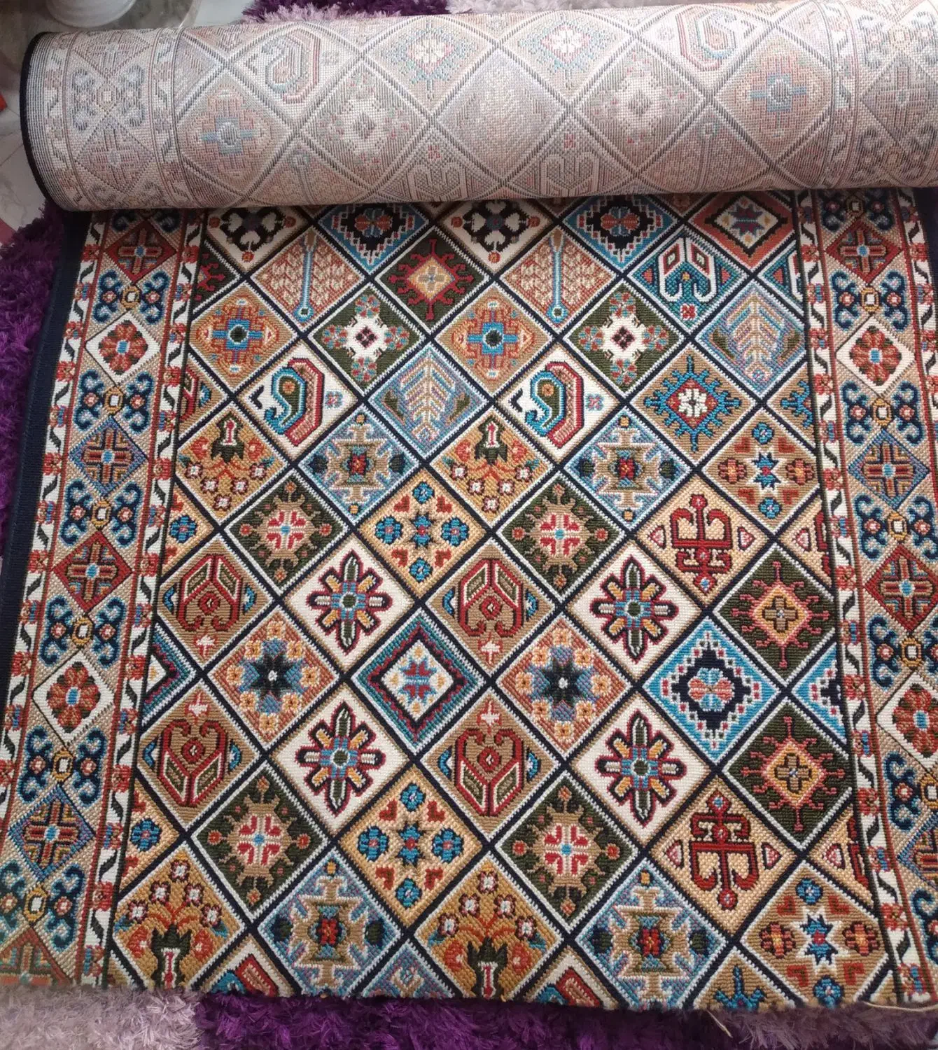 گلیم|گلیم، جاجیم، گبه|نرماشیر, |دیوار