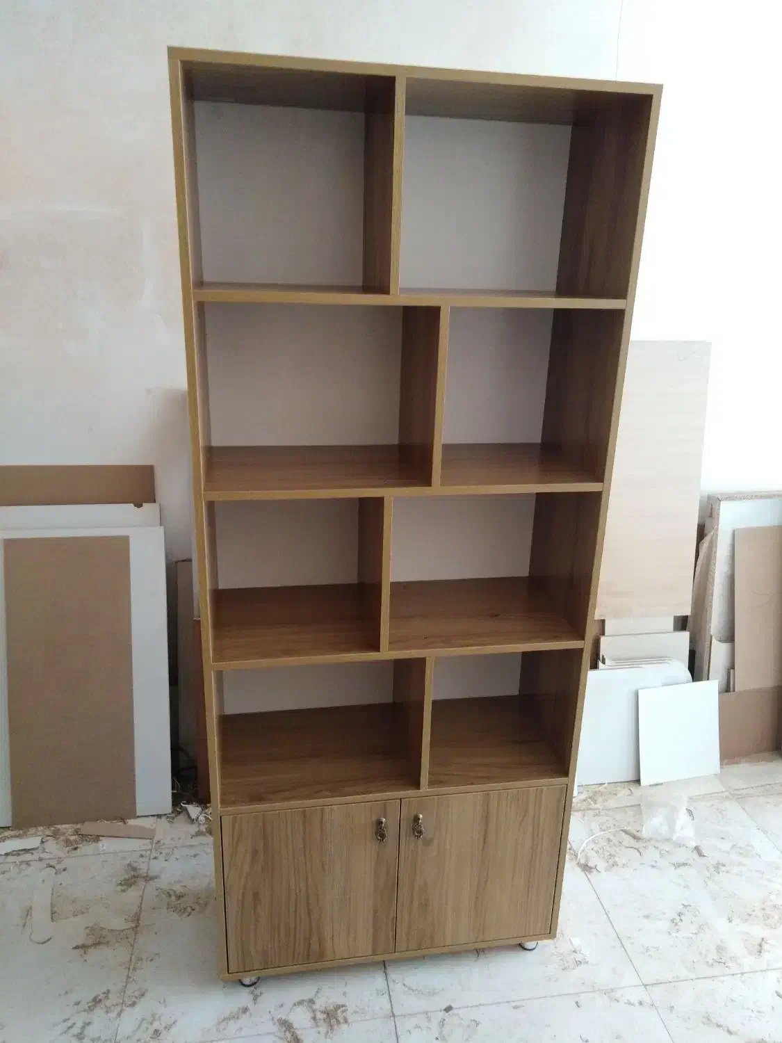 کتابخانه 180|کتابخانه، شلف، قفسه‌های دیواری|مشهد, ایثارگران|دیوار