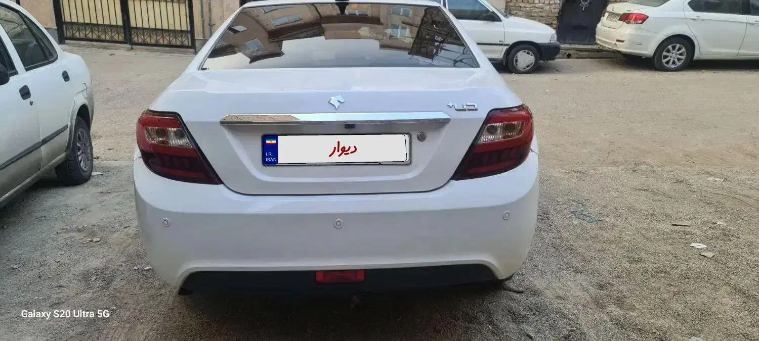 دنا سفید دنده دستی ۶ دنده توربو|خودرو سواری و وانت|بومهن, |دیوار