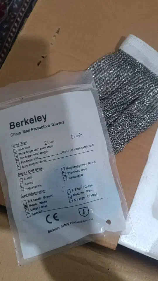 قیچی برقی و دستکش فلزی|لوازم خیاطی و بافتنی|بندر ماهشهر, |دیوار