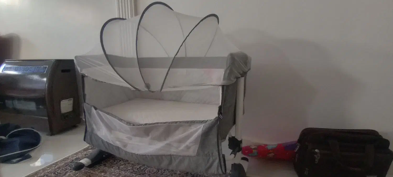 تخت کودک کنار مادر برند زویه|تخت و صندلی بچه|قزوین, |دیوار