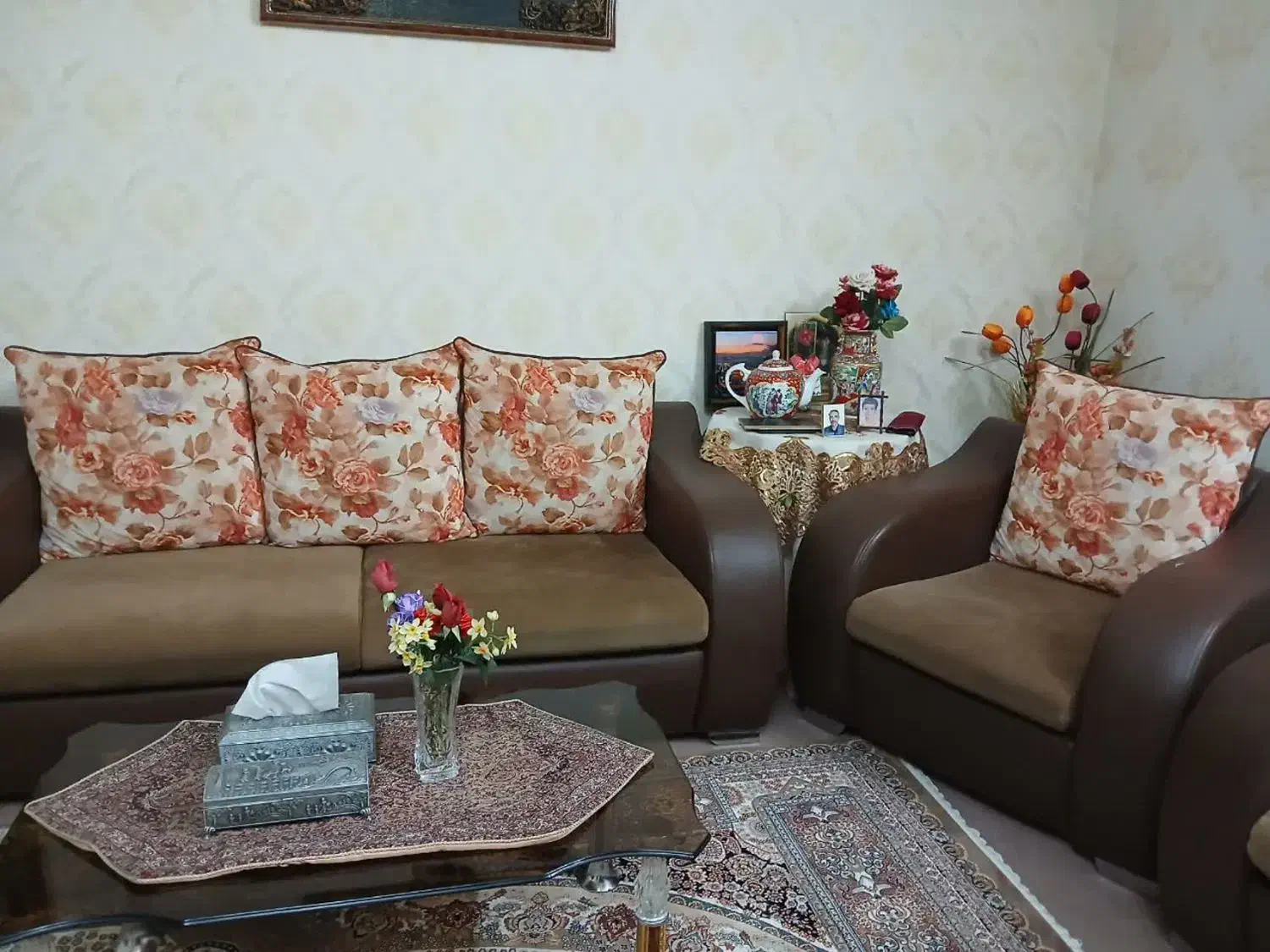 مبل|مبلمان خانگی و میز عسلی|آبیک, |دیوار