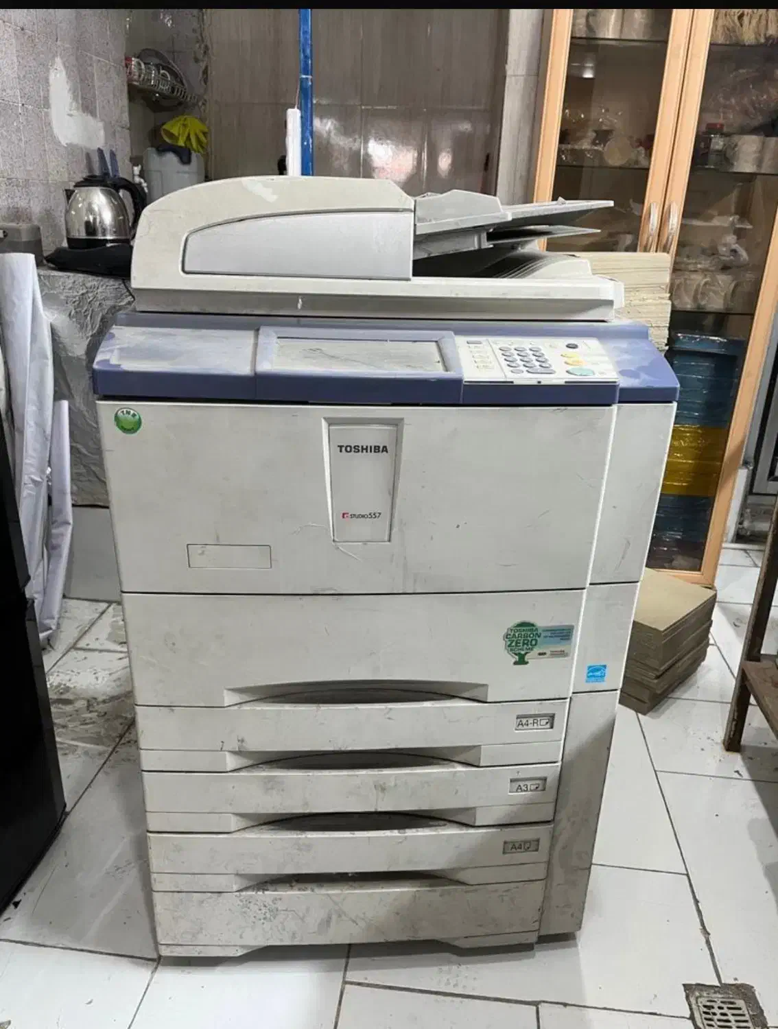 دستگاه کپی توشیبا ۵۵۷|پرینتر، اسکنر، کپی، فکس|برازجان, |دیوار