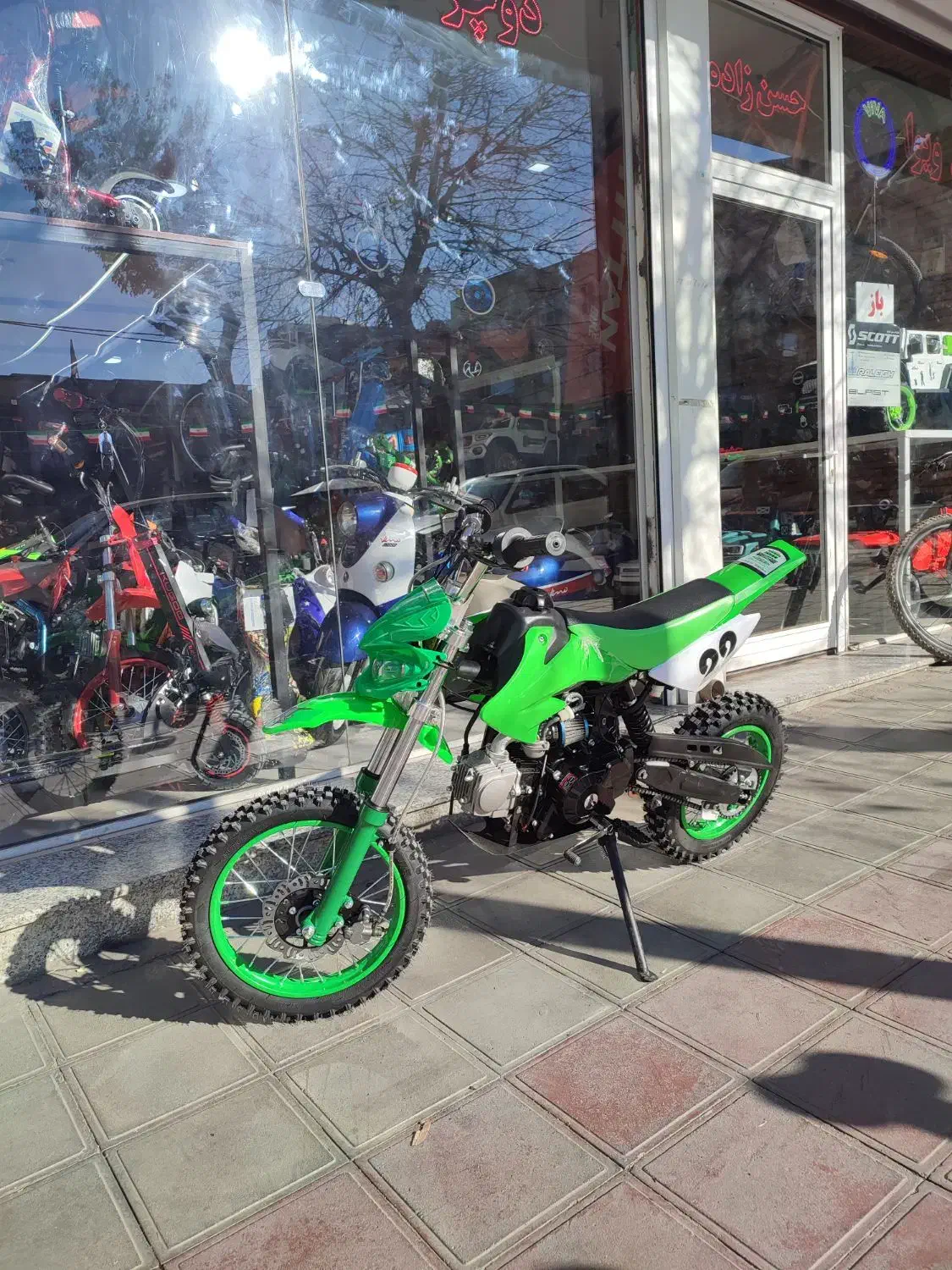 متور بنزینی ۱۲۵ مینی کراس چهار زمانه|دوچرخه، اسکیت، اسکوتر|بانه, |دیوار