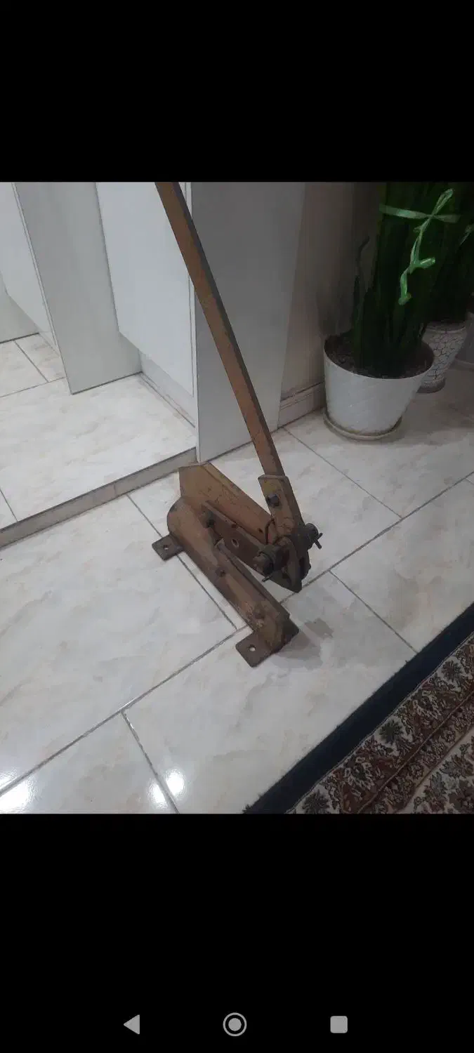 قیچی  ورق بر  و میلگرد بر|ابزارآلات|ری, علایین|دیوار