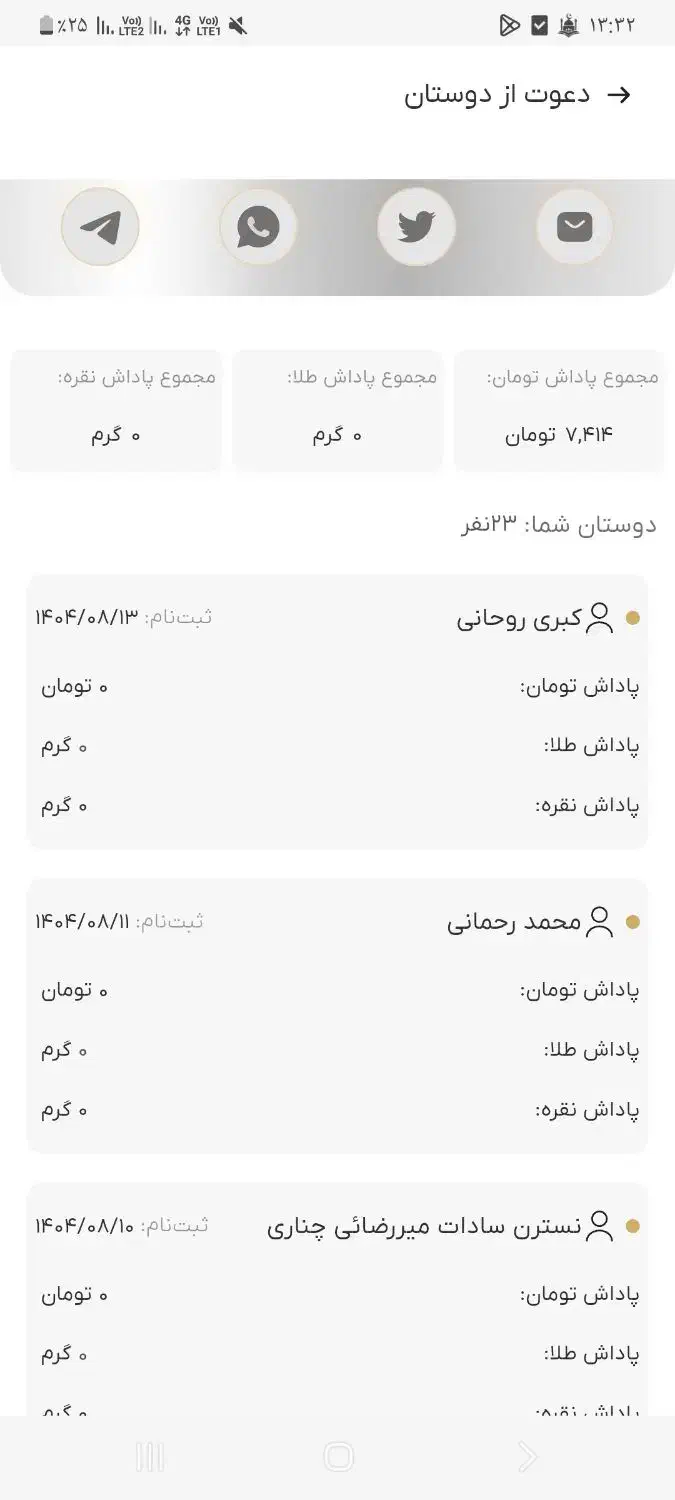 کسب درآمد از داریک خودم ۲۳۰۰ برداشت کردم|کارت هدیه و تخفیف|رشت, لاکان|دیوار