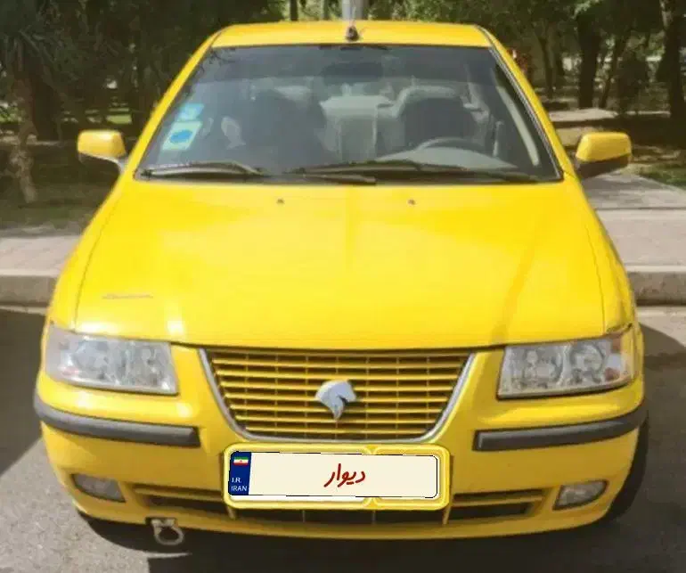 فروش  تاکسی سمند ef7خط|خودرو سواری و وانت|نوشهر, |دیوار