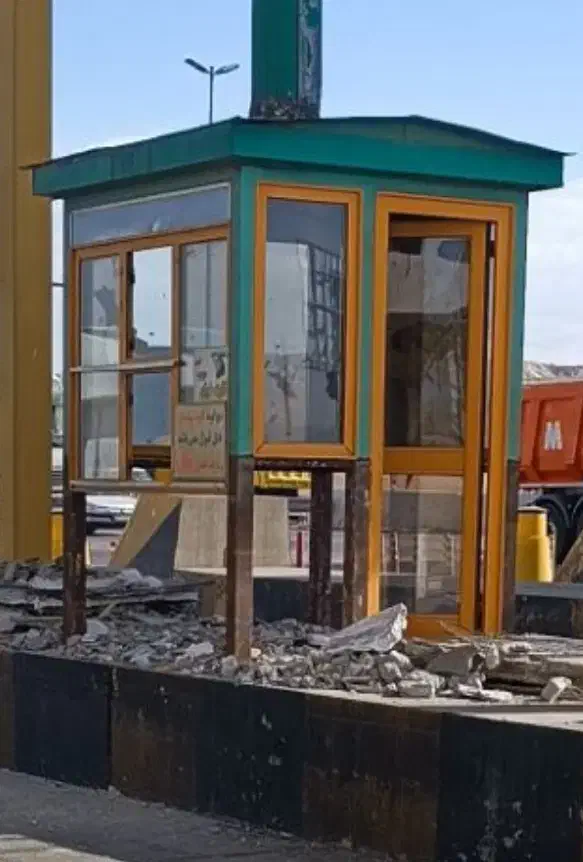 کیوسک نگهبانی و باسکول دکه کانکس بوفه|فروش مغازه و غرفه|زنجان, |دیوار