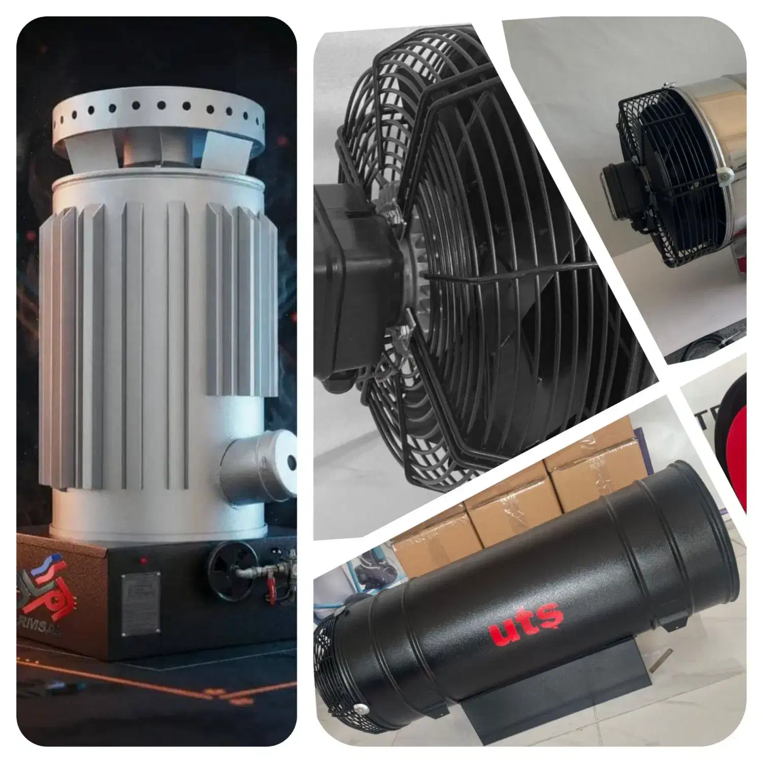 بخاری برقی/جت فن/هیتر کارگاهی گازی گازوییلی|بخاری، هیتر، شومینه|سنندج, |دیوار