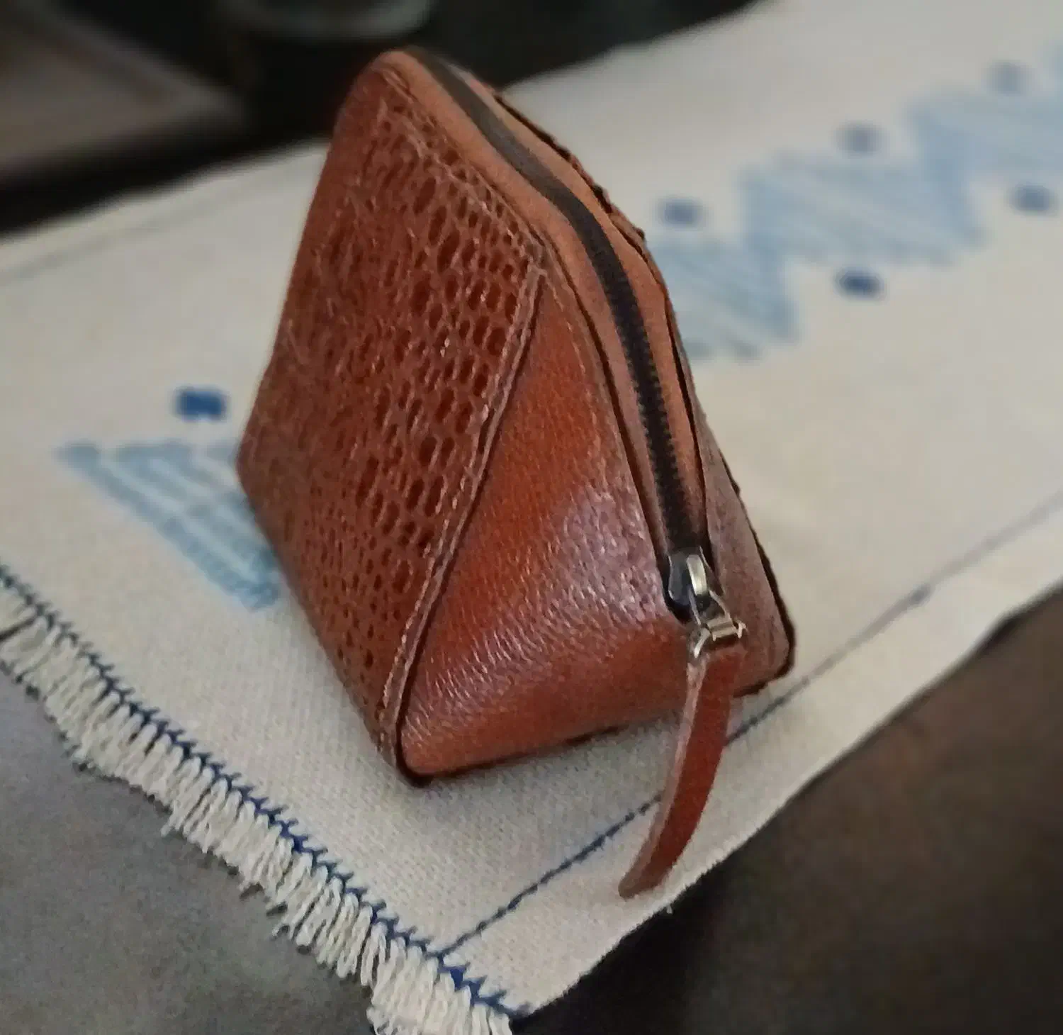 کیف لوازم آرایشی چرمی|کیف، کفش، کمربند|همدان, |دیوار