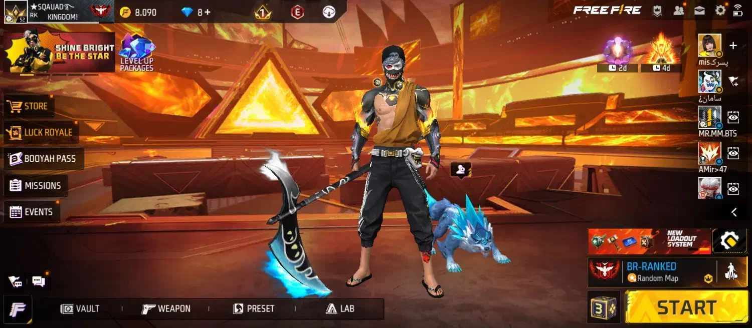 اکانت فری فایر قدیمی هستش|کنسول، بازی ویدئویی و آنلاین|تاکستان, |دیوار