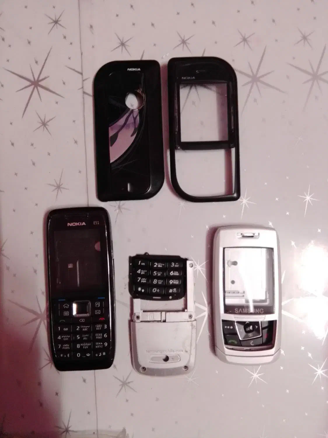قاب گوشی نوکیا 7610 E51 و سامسونگ E250|لوازم جانبی موبایل و تبلت|تهران, فلاح|دیوار