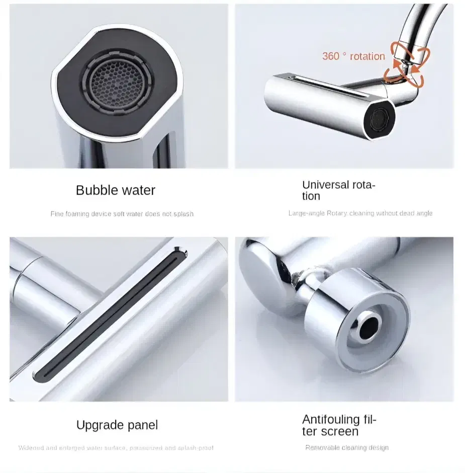 سرشیر آبپاش 4 حالته 360 درجه آشپزخانه|آب‌چکان و نظم‌دهنده ظروف|تهران, مولوی|دیوار