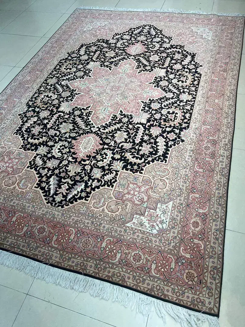 فرش 6متری هریس 50 رج دستباف تبریز درحد نو ابریشم|فرش|کرج, چمران|دیوار