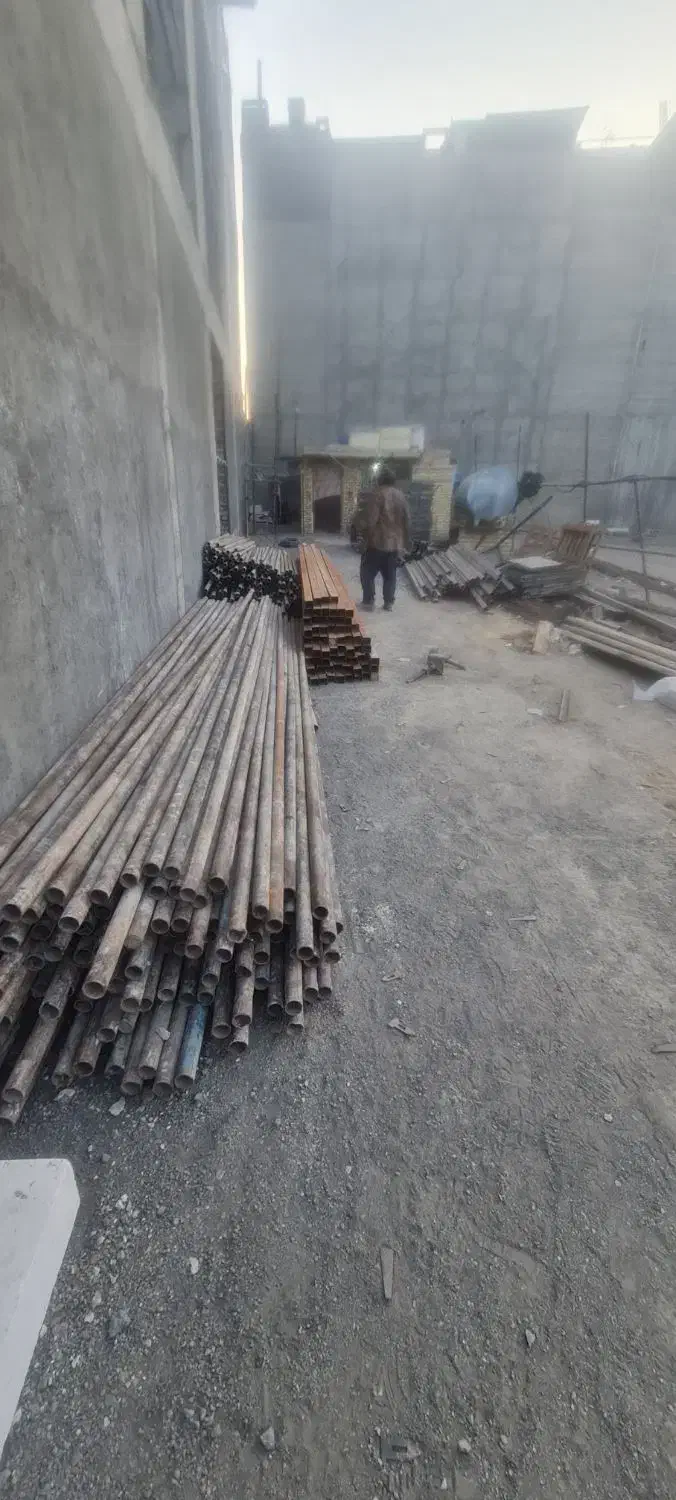 لوله داربست ۶متری -بست داربست ایران بست|مصالح و تجهیزات ساختمان|مشهد, نیروی هوایی|دیوار