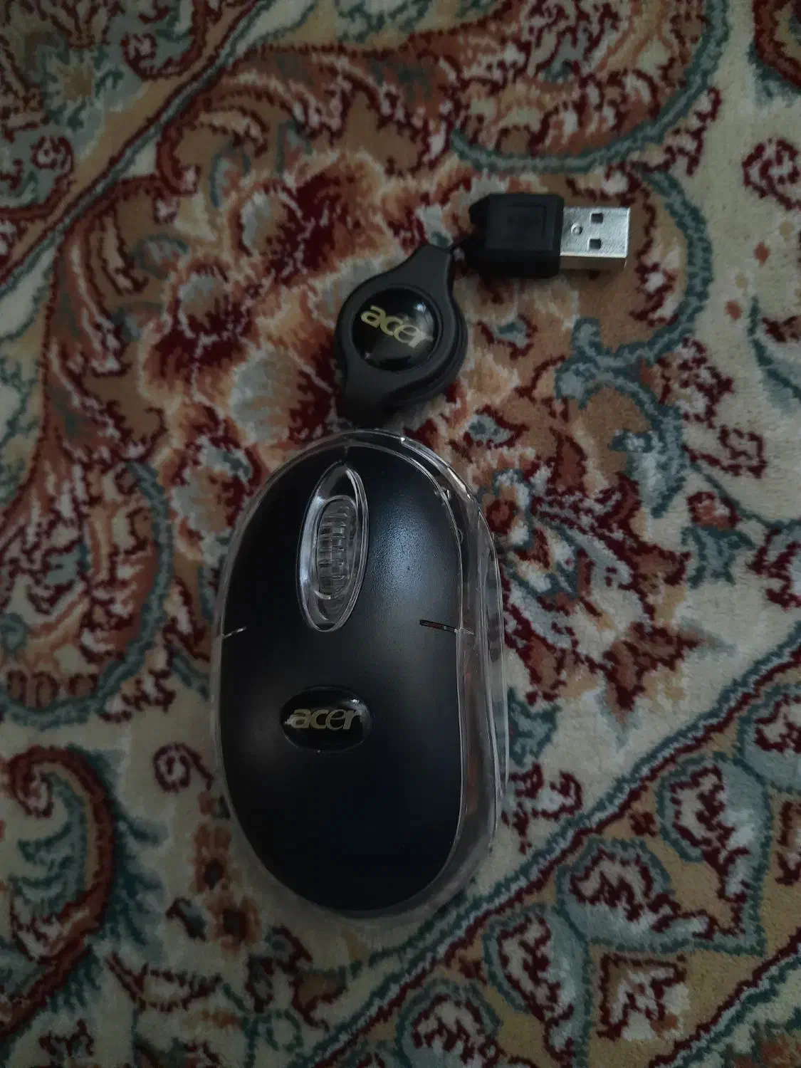 موس acer قدیمی اما نو|قطعات و لوازم جانبی رایانه|قم, باجک یک|دیوار