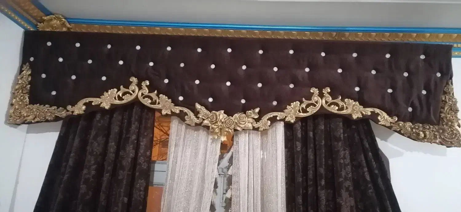 سه عدد کتیبه زیبای پرده|پرده، رانر، رومیزی|مینودشت, |دیوار