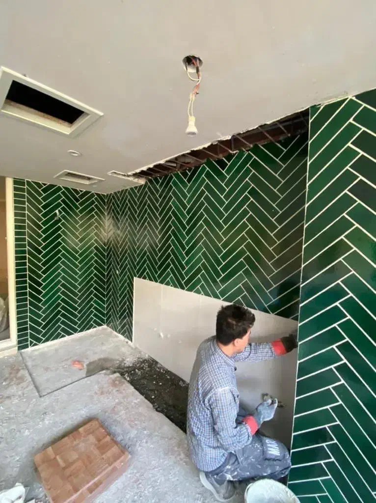 آجرلعابدار کاشی لعاب دار کاشی دست ساز|مصالح و تجهیزات ساختمان|هشتگرد, شهرک گلها|دیوار