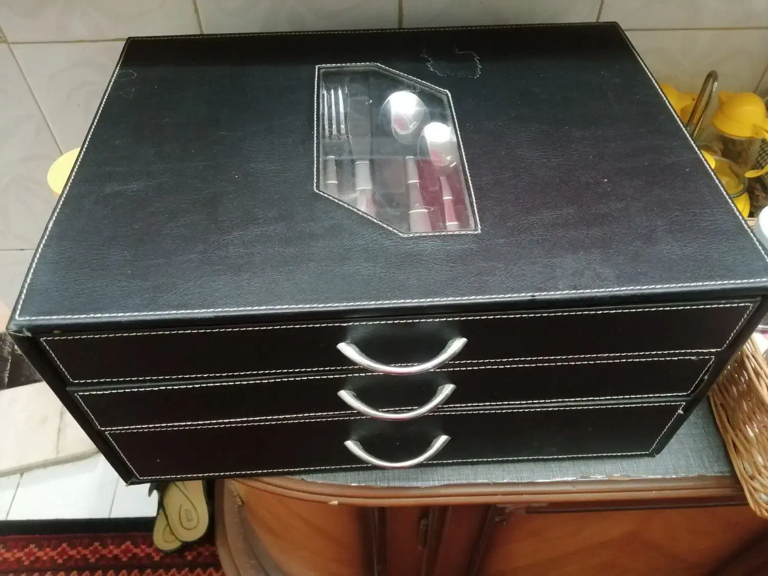 سرویس 88 پارچه، 12 نفره قاشق و چنگال مارک هاردستون|ظروف سرو و پذیرایی|کرج, فاز ۳ گوهردشت|دیوار