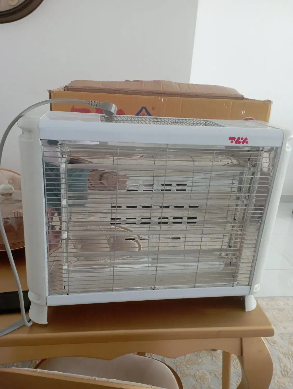 بخاری برقی فن دار برفاب|بخاری، هیتر، شومینه|بوکان, |دیوار