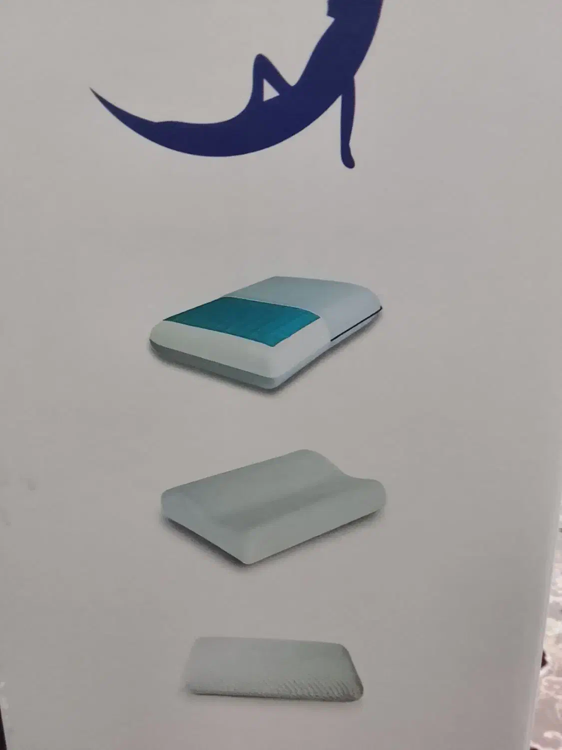 بالش طبی بزرگ موج دار  xl مموری فوم هوشمند آلمانی|رختخواب، بالش، پتو|لواسان, |دیوار