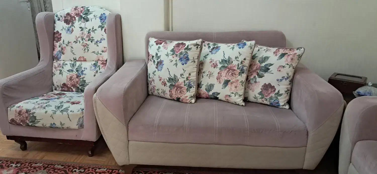 مبلمان راحتی ۷ نفره|مبلمان خانگی و میز عسلی|تهران, دروازه شمیران|دیوار