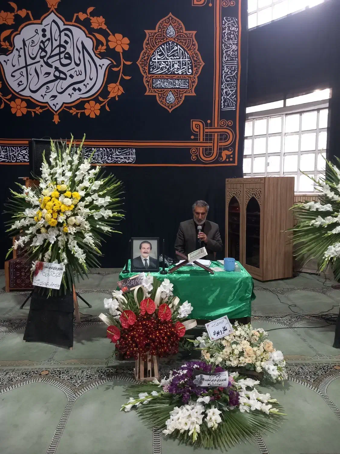 مداح خوش صدا ترکی وفارسی|خدمات پذیرایی، مراسم|شاهینشهر, آرامستان بهشت معصومه|دیوار