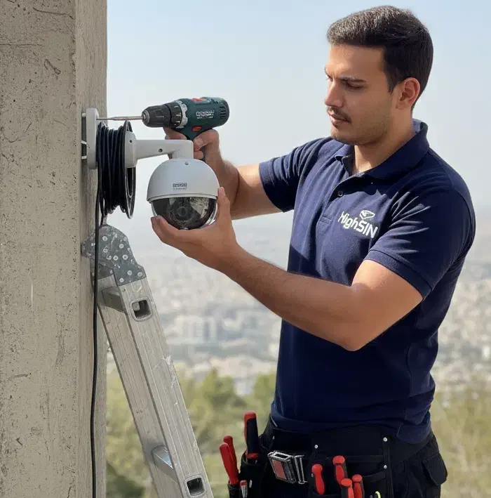 تولید و نصب دوربین مداربسته|دوربین مداربسته|شاهین‌شهر, نظامی|دیوار