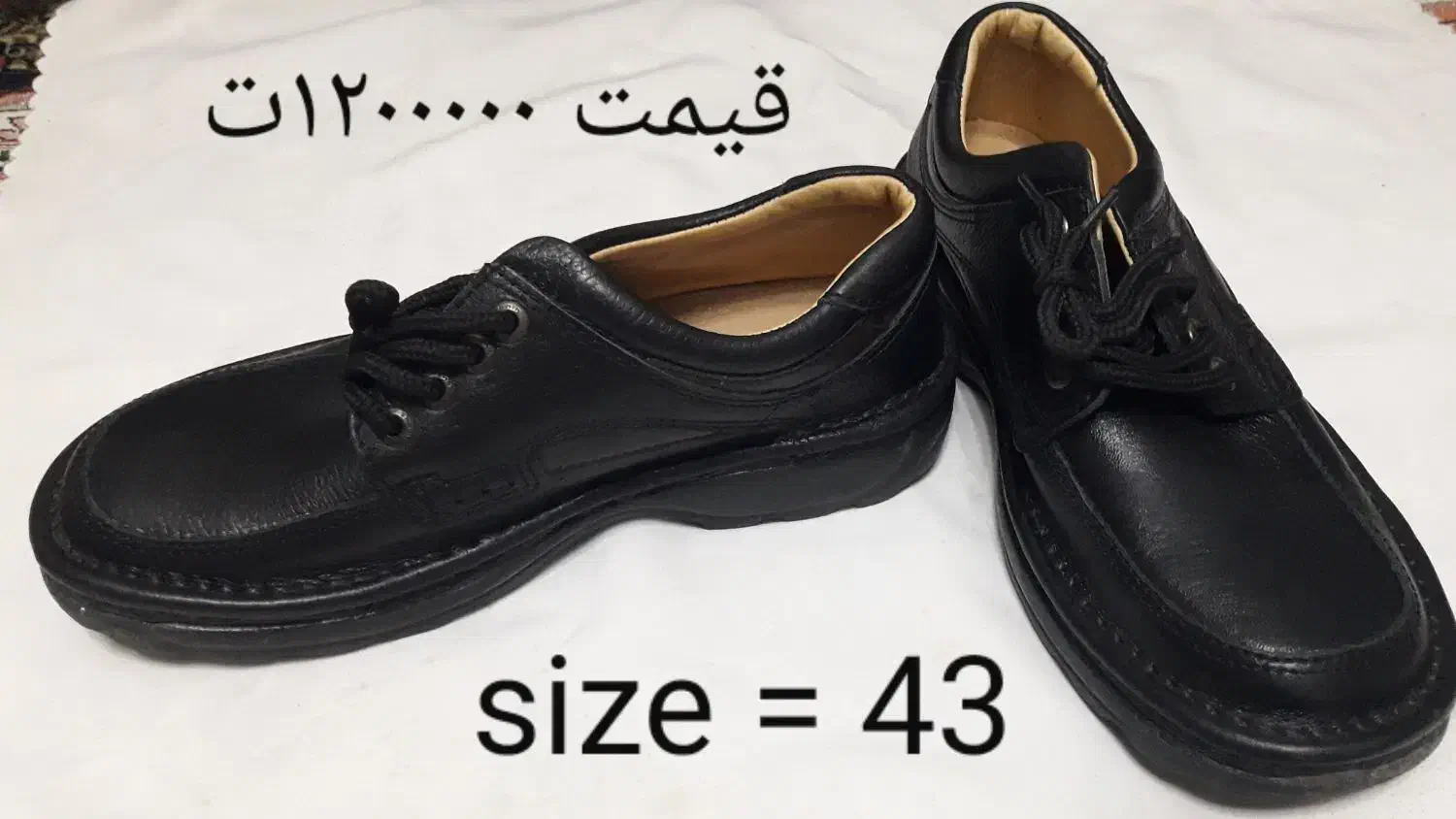 دو جفت کفش چرم طبیعی|کیف، کفش، کمربند|کرمان, |دیوار