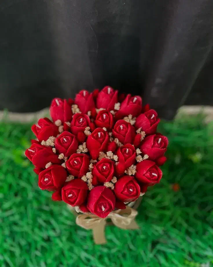 انواع باکس شمع گل|صنایع دستی و سایر لوازم تزئینی|بندر انزلی, شالیور|دیوار