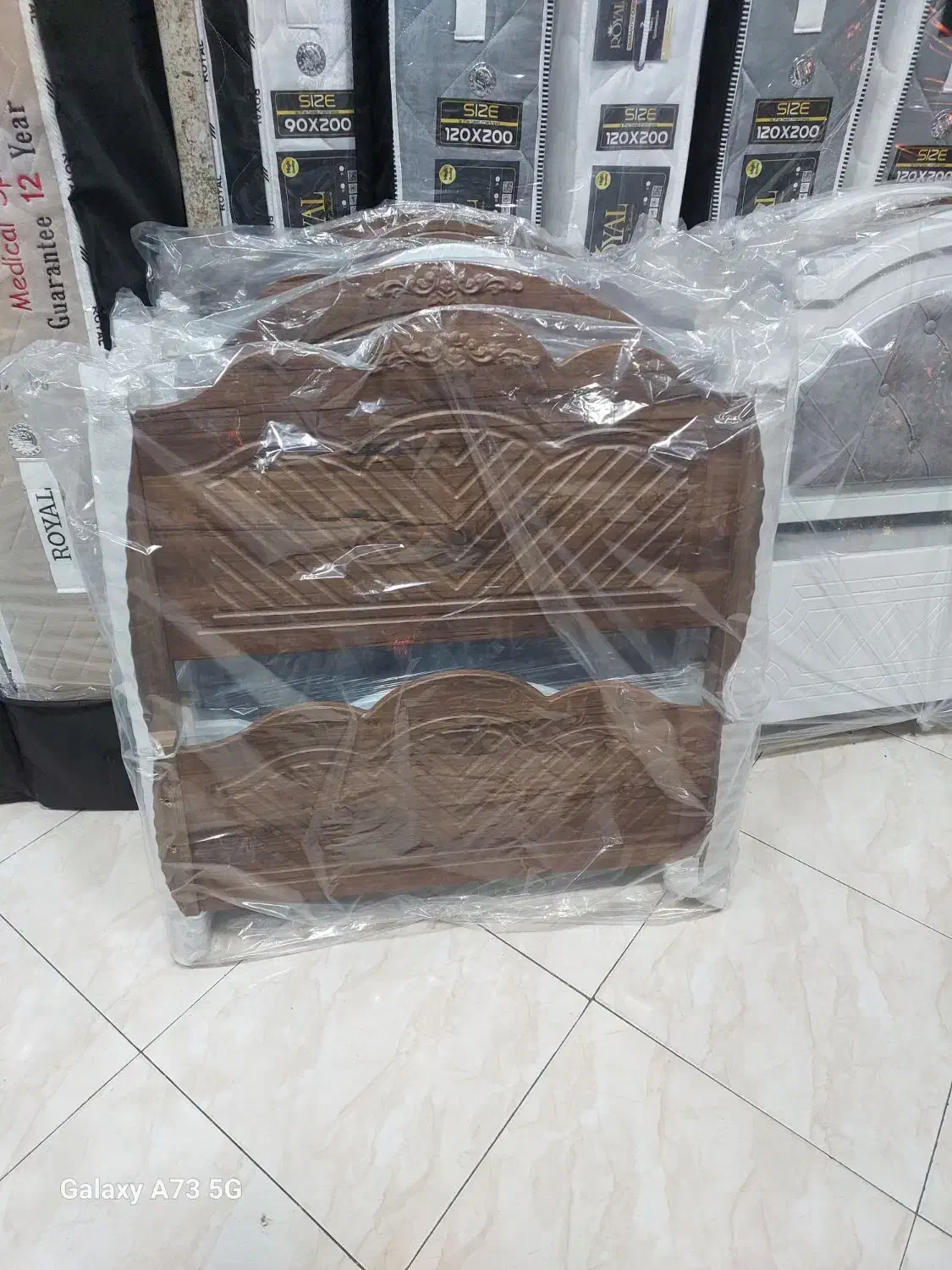 تخت تک نفره وکیوم خورموج|تخت و سرویس خواب|خورموج, |دیوار