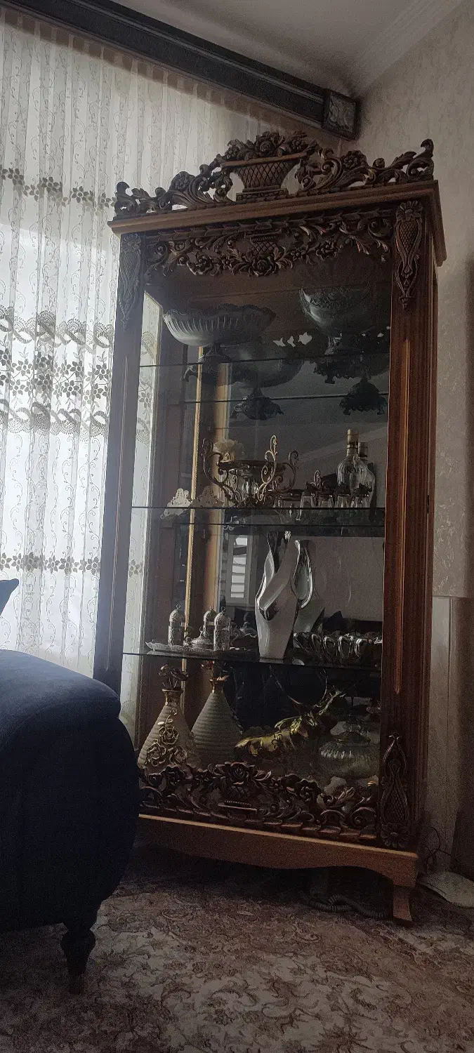 بوفه چوبی|بوفه، ویترین، کنسول|تبریز, |دیوار