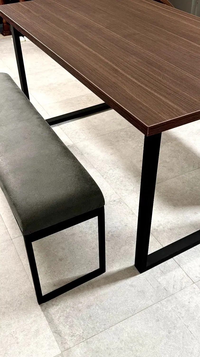 میزونیمکت غذاخوری۴نفره شیک قیمتو پایین گذاشتم|میز و صندلی غذاخوری|بابل, |دیوار