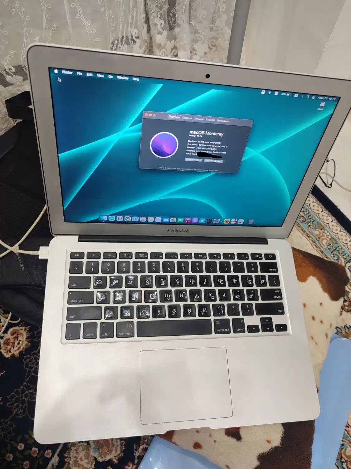 مک بوک ایر 2015|رایانه همراه|تفرش, |دیوار