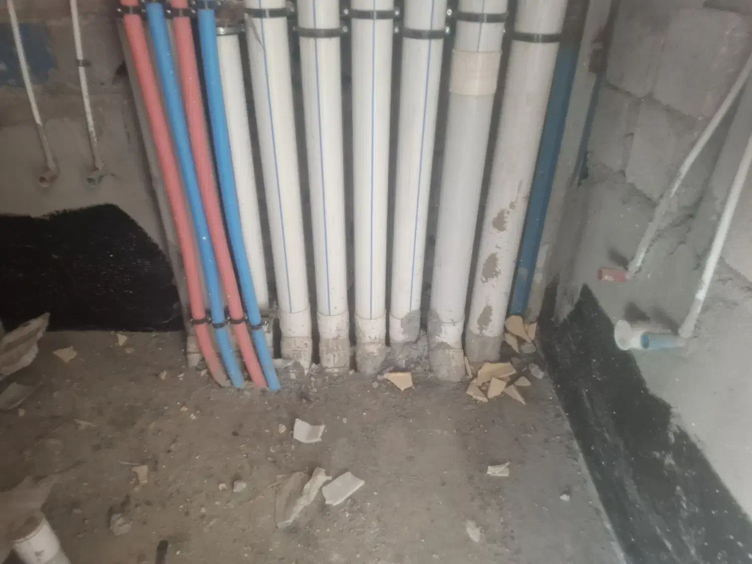 تخریب وبازسازی رفع نم تعمیر لوله سرویس|خدمات پیشه و مهارت|شاندیز, |دیوار