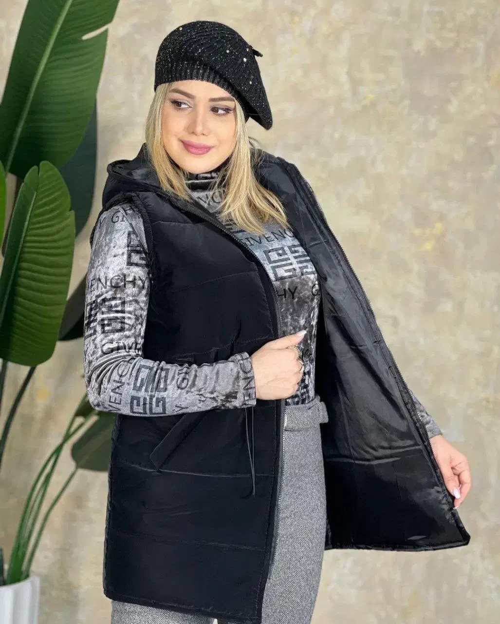پافر مونتال مشکی ارسال فوری و رایگان از تولیدی|لباس|تهران, امام زاده عبدالله|دیوار